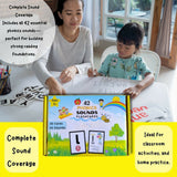 42 Phonics Sound Flashcards