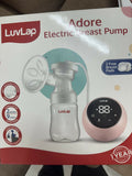 Electric Breast Pump with adjustable suction levels, soft silicone massage cushion, quiet motor, rechargeable design, and BPA-free components for comfortable and efficient milk expression.