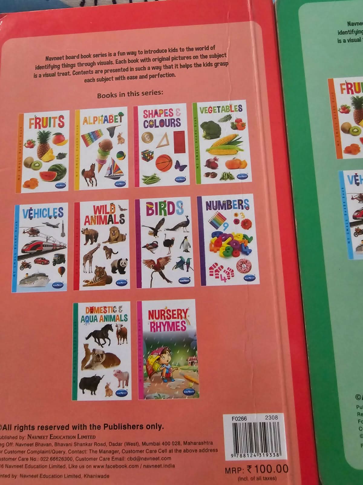 Navneet preschool textbook for toddlers – fun, colorful, and engaging early learning book.