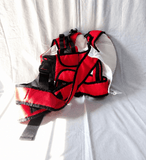Chicco Baby Carrier Front Carry Infant 0-9M Red Black Clean