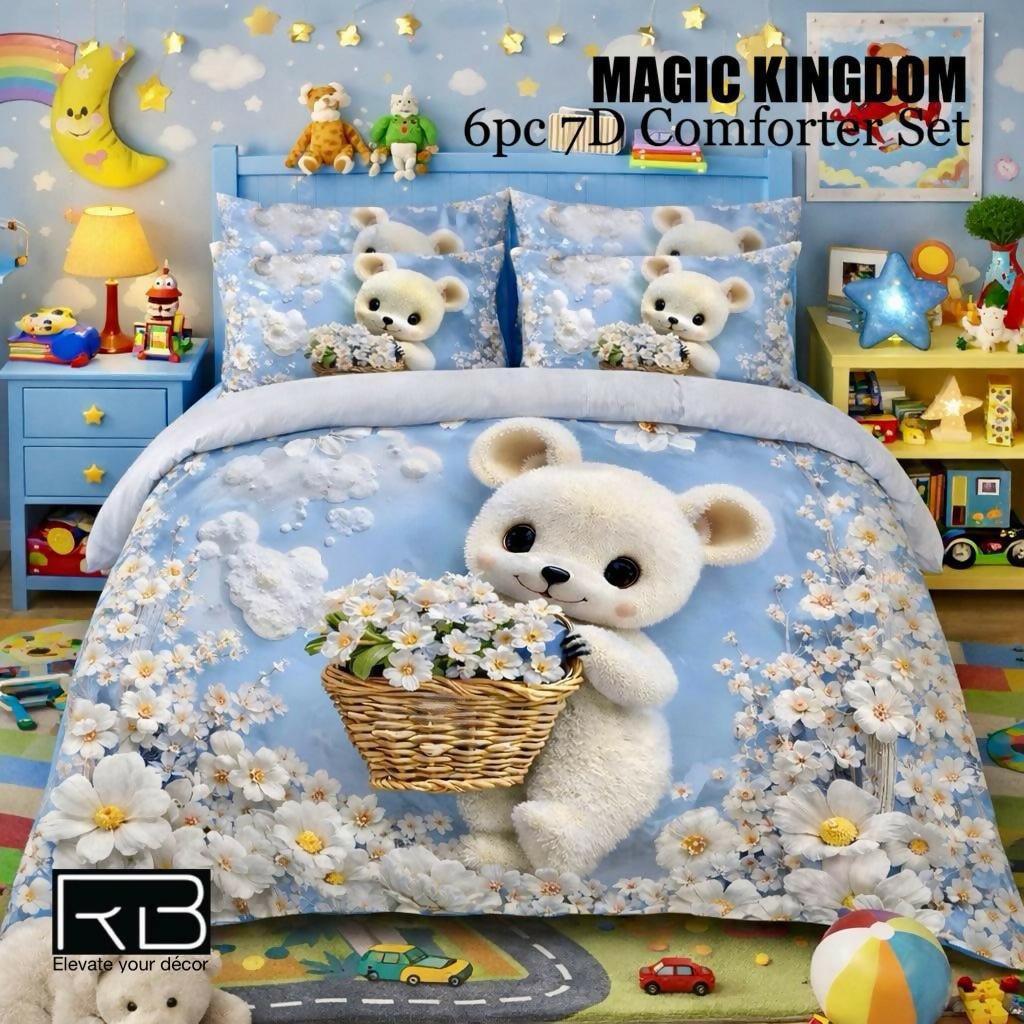 6 piece comforter set