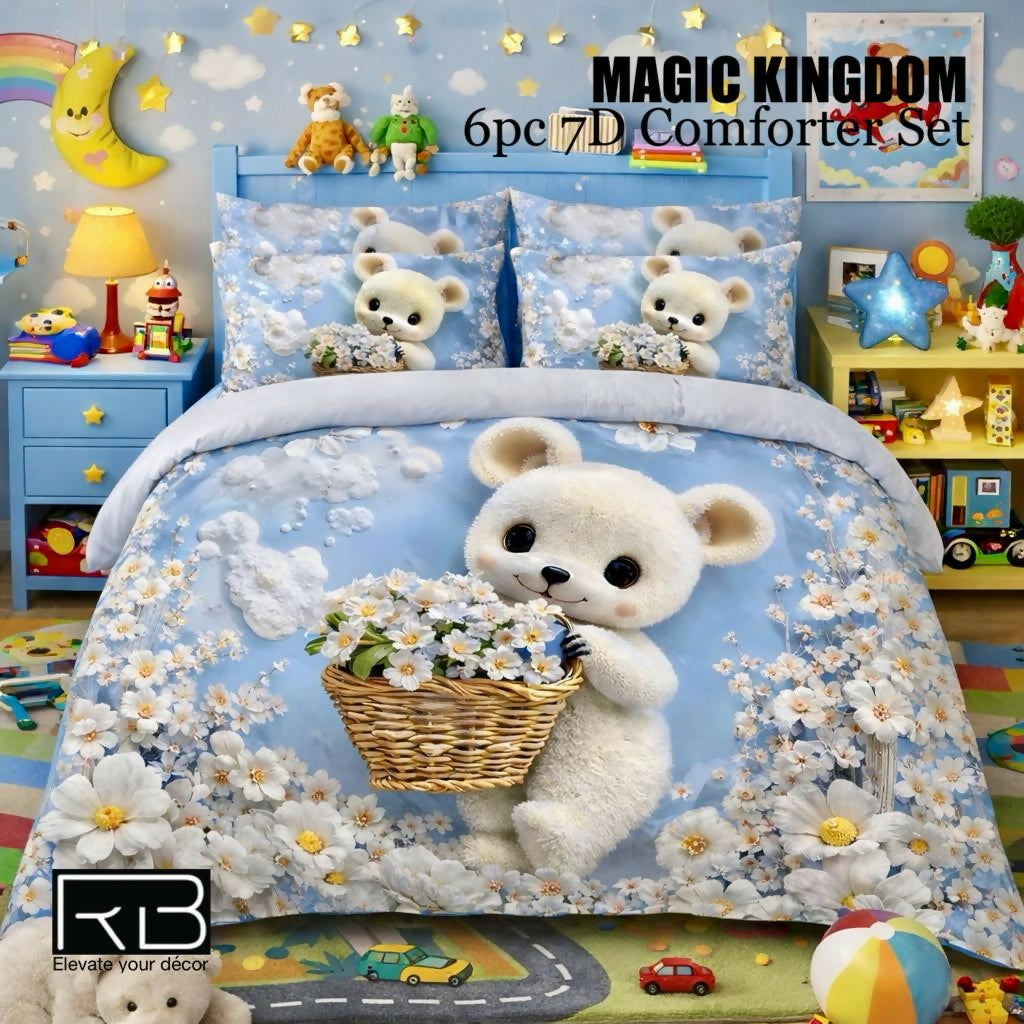 6 piece comforter set