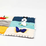 Shop now for the B4BRAIN Sensory PlayMat + Tummy Time Mirror, offering vibrant textures, a shatterproof mirror, and a safe, cozy play area to boost your baby's sensory development and strength!