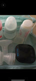 MEDITIVE 2-in-1 Electric & Manual Breast Pump- with bottles