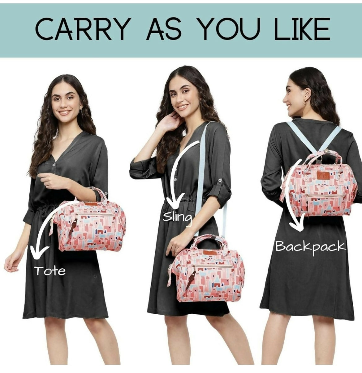 Mini Diaper Bag for Baby | Small Nappy Bags for Mother