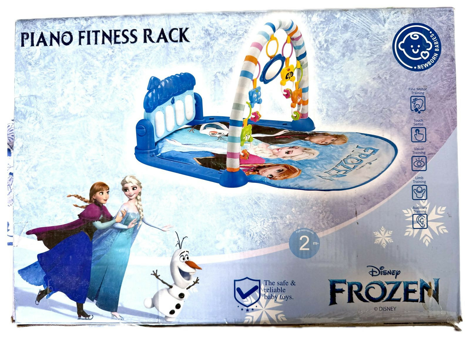 Buy Disney Piano Fitness Rack – Musical Baby Playgym with Kick Piano & Toys for Fun-Filled Development