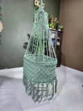 Macrame Baby Hanging Cradle