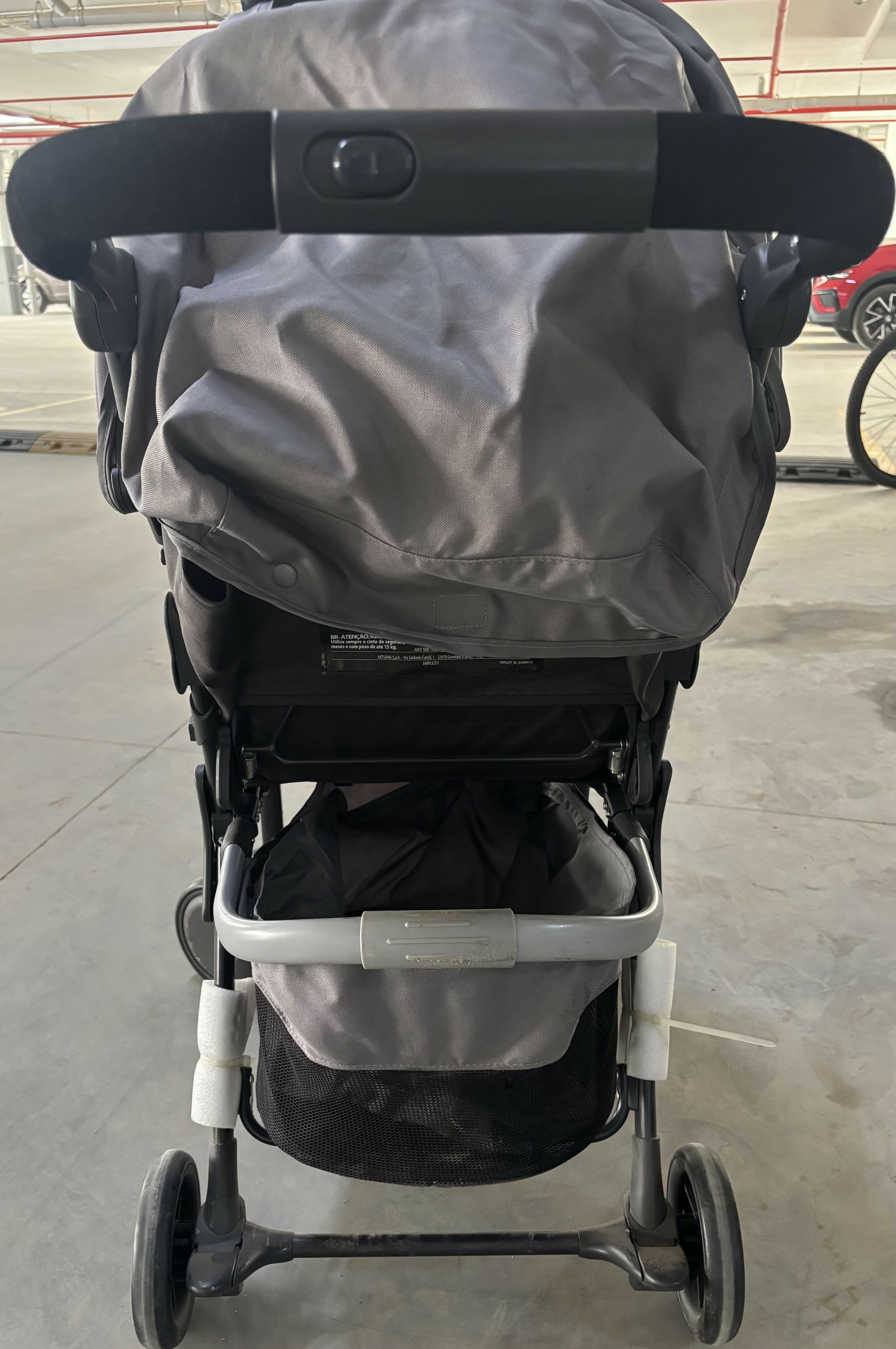 CHICCO Simplicity Baby Stroller/Pram, Grey