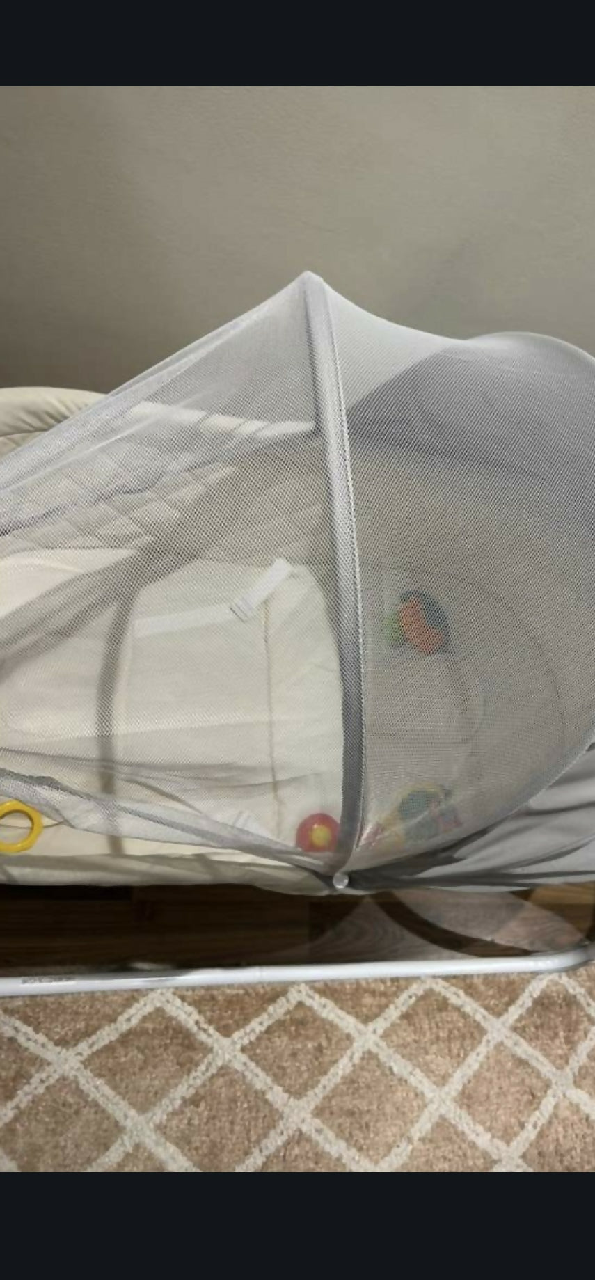 R FOR RABBIT Baby Cradle Automatic Swing