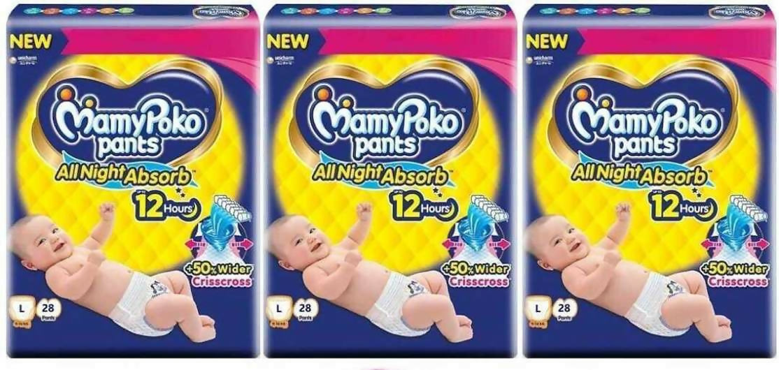 MamyPoko Pants All Night Absorb Diapers