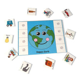 ZOOPLAY Happy Earth Sad Earth Sorting Activity