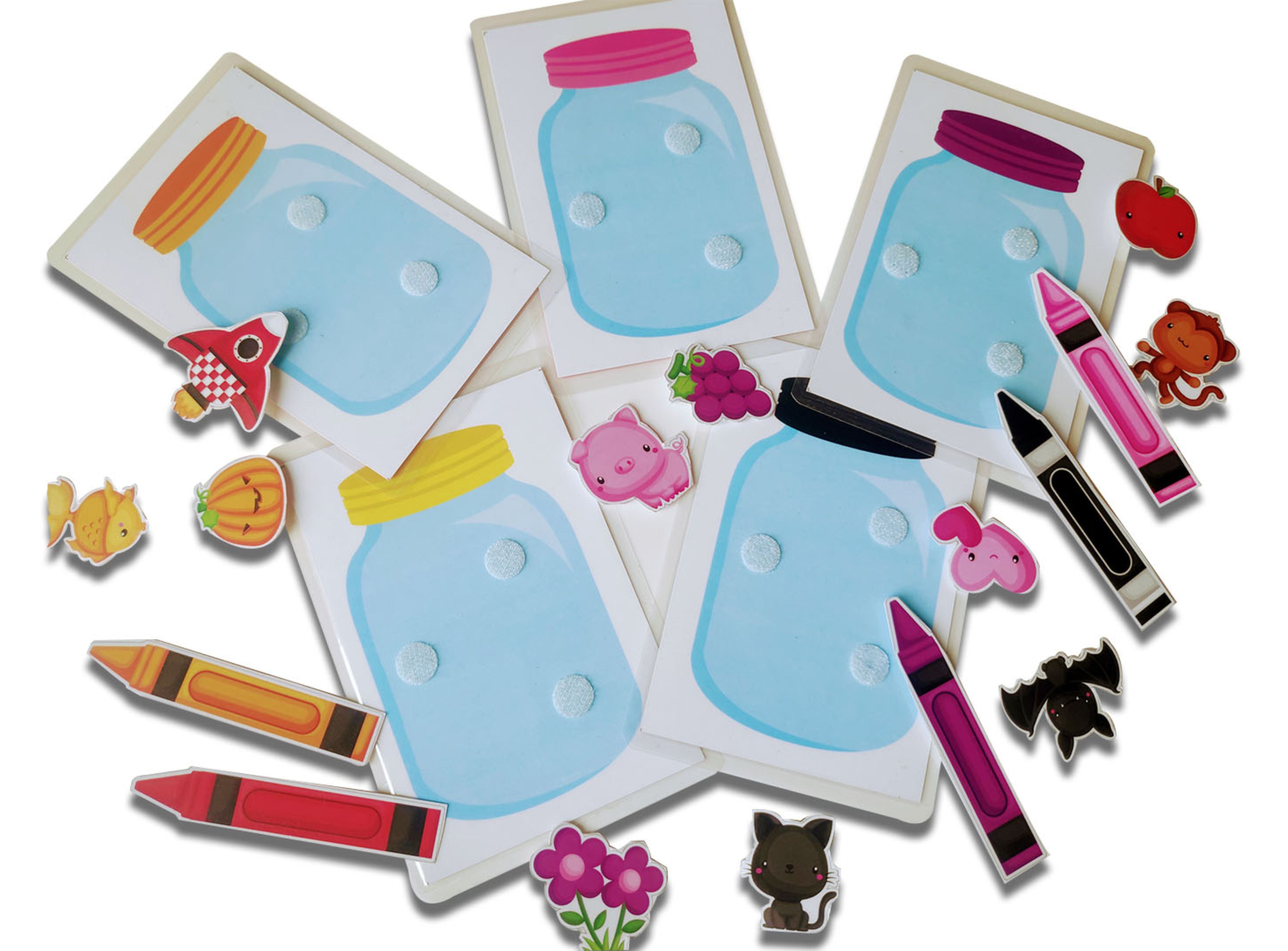 ZOOPLAY Colour Sorting Activity Mats (10 Colours Included)