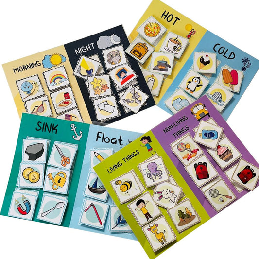 ZOOPLAY Simple Science Sorting Activity (4 in 1)