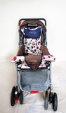 LUVLAP Reversible Handle Stroller Reclining Foldable Baby Pram