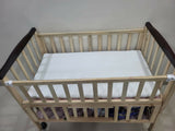Buy FURNIFEST Wooden Baby Cot Crib – sturdy pinewood cradle with mattress, storage & mosquito net for 0–3 yrs.