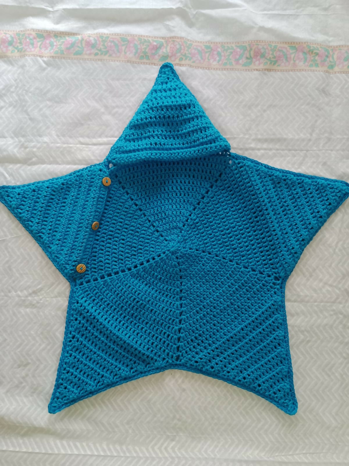 Handmade Customized Crochet Baby Cocoon