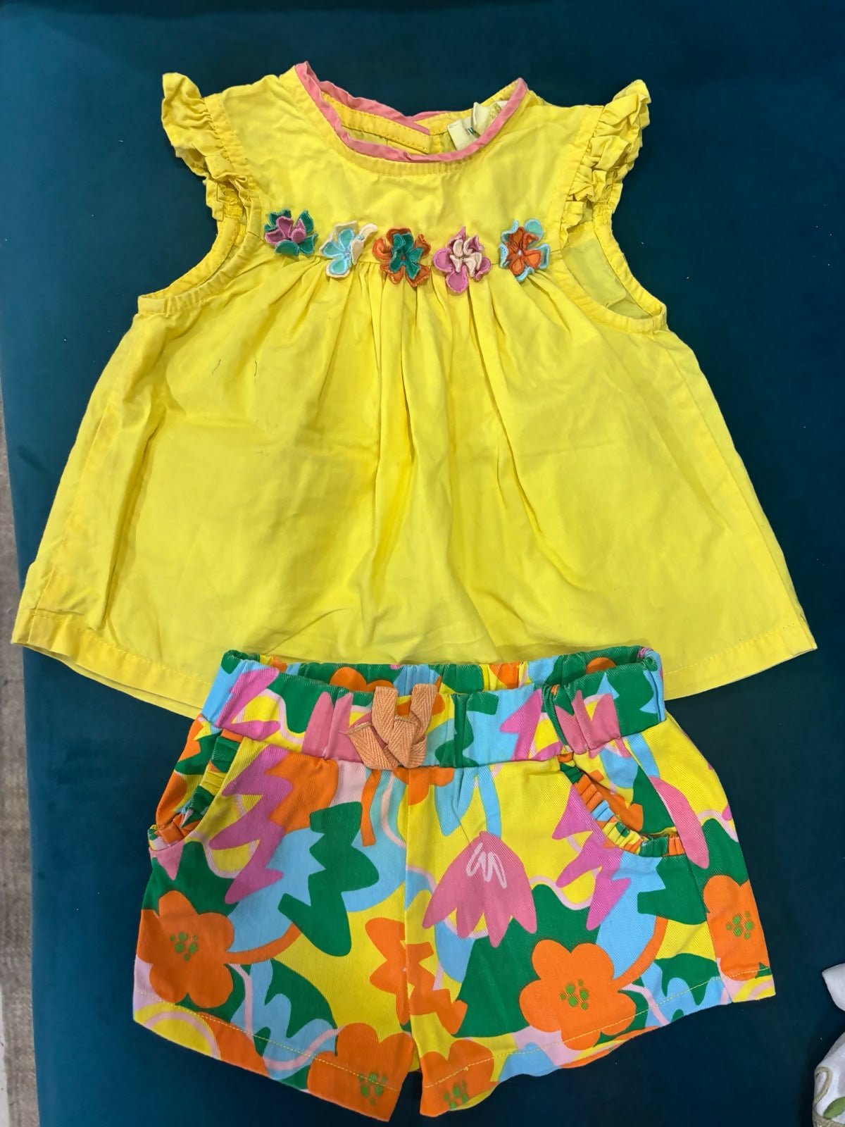 SWEET LIME BY AS cotton top and shorts set featuring soft breathable fabric, comfortable fit, and a coordinated outfit perfect for everyday wear, playtime, and outings.