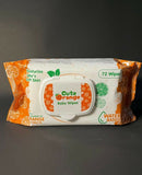 CUTE ORANGE Baby Skincare Wipes 216 wipes (72x3packs)