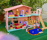 Wooden Big Doll House (The Pretty Palace)