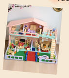 Wooden Doll House (The Big Palace)