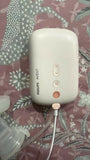 PHILIPS AVENT Single Electric Breast Pump with adjustable expression settings, soft silicone cushion, compact motor unit, easy-to-use controls, and