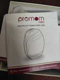 Pro Mom breast pump with adjustable suction settings, soft silicone cushion, compact portable design, and efficient milk expression for comfortable and convenient breastfeeding support.