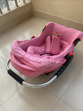 Car seat cum carry cot