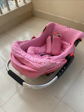 Car seat cum carry cot
