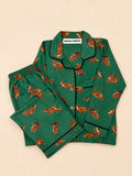 MELLOW Little Wolf full sleeves night suit with soft comfortable fabric, playful wolf-themed design, full-sleeve coverage, and a cozy fit for bedtime and everyday lounging.
