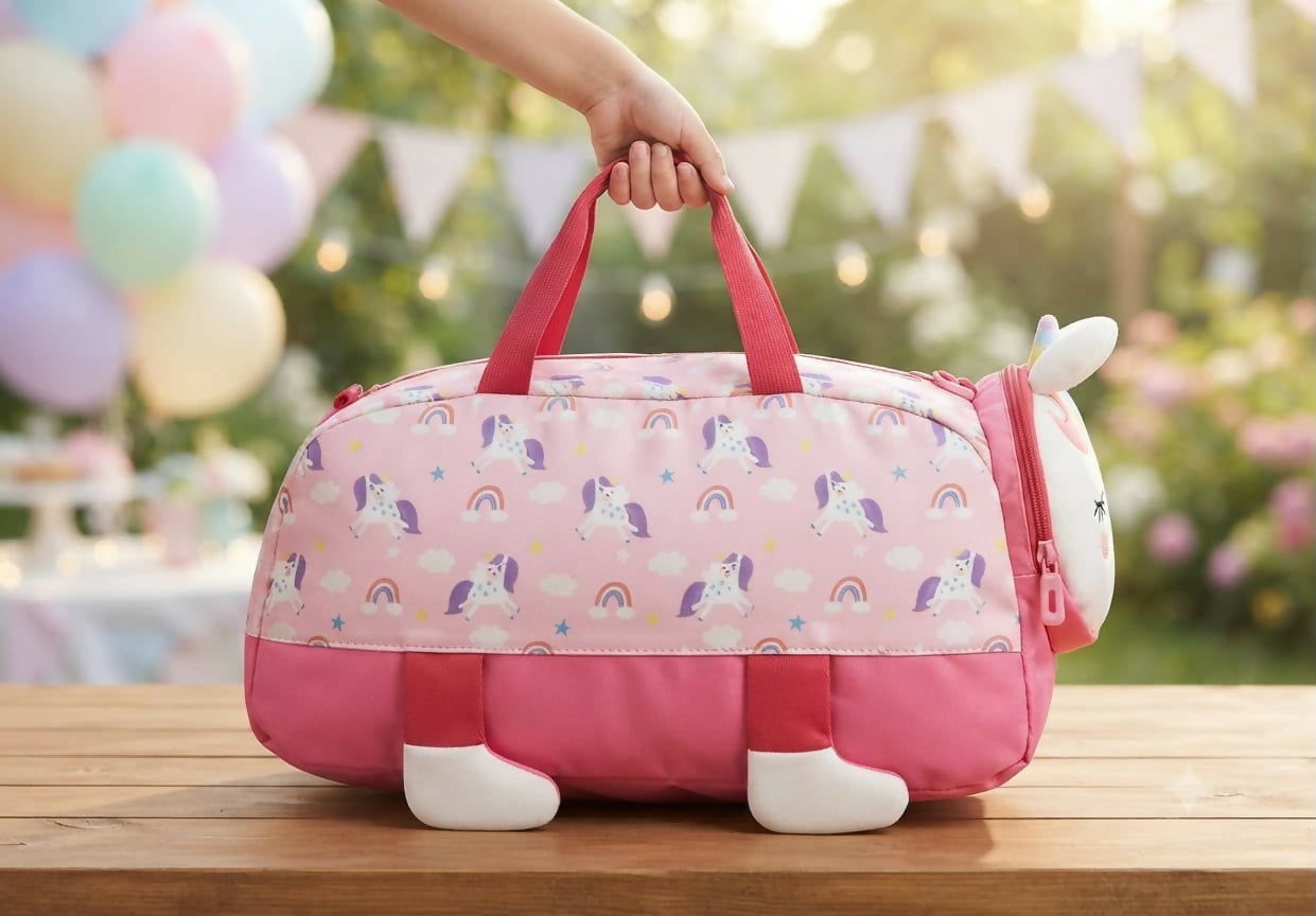 Premium quality duffel bag with a spacious main compartment, durable construction, sturdy handles, adjustable shoulder strap, and multiple pockets for travel, gym, and everyday use.