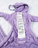 We Made Me Pao Papoose Three 3-in-1 Baby Carrier Purple B087