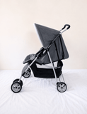 HAUCK Baby Stroller Pushchair Reclining Canopy 5-Point Harness B117