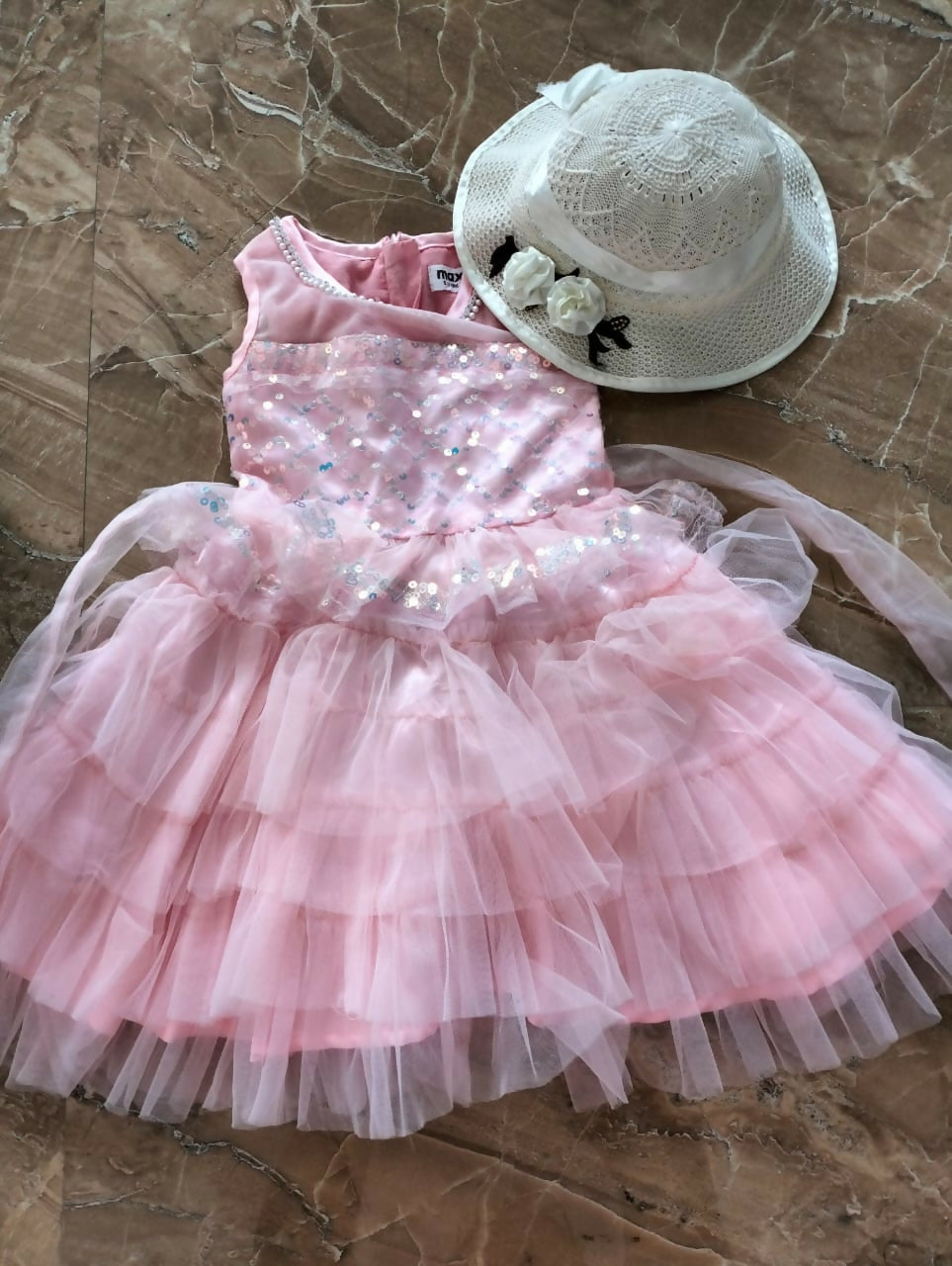 Dress your little princess in style with our collection of Baby Girl Beautiful Dresses/Frocks - where charm meets comfort for every precious moment.