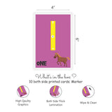 ZOOPLAY Numbers Rewritable Flashcards / Tracing Mats