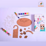 I LEARNNGROW Teeny Tiny Space Door Handle and Name plate + Teeny Tiny Animal Painting kit