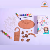 I LEARNNGROW Teeny Tiny Space Door Handle and Name plate + Teeny Tiny Animal Painting kit