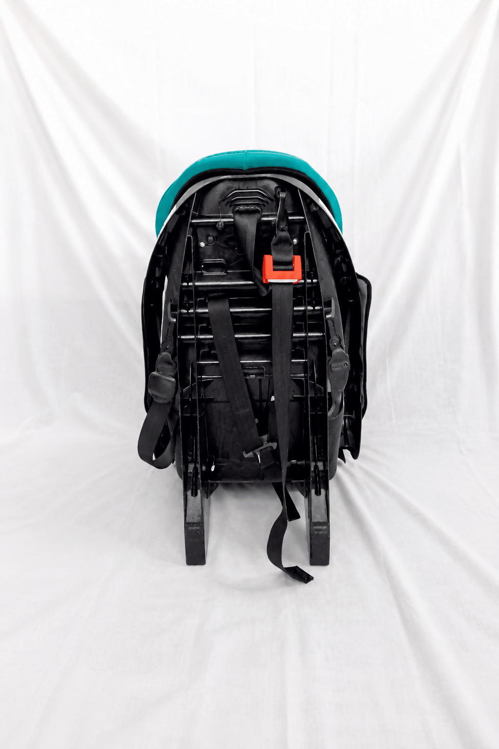 Evenflo Chase LX 2-in-1 harness booster car seat with high-back booster mode, 5-point safety harness, adjustable head support, side-impact protection, and cushioned seating for growing children.