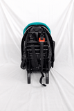 Evenflo Chase LX 2-in-1 harness booster car seat with high-back booster mode, 5-point safety harness, adjustable head support, side-impact protection, and cushioned seating for growing children.