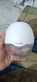 PROMOM electric wearable breast pump with hard case, hands-free design, compact milk collection cups, adjustable suction, and portable pumping support for breastfeeding mothers.