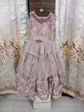 Pink Rose Dress/Frock for Baby – Elegance in Every Petal!