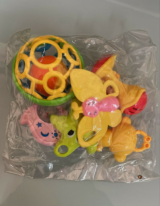 Rattle Set Best Rattle Toy for Baby, Made in Safe Non