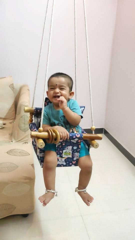 Cradle your baby in comfort, the traditional way—with VIRUKSHAM.