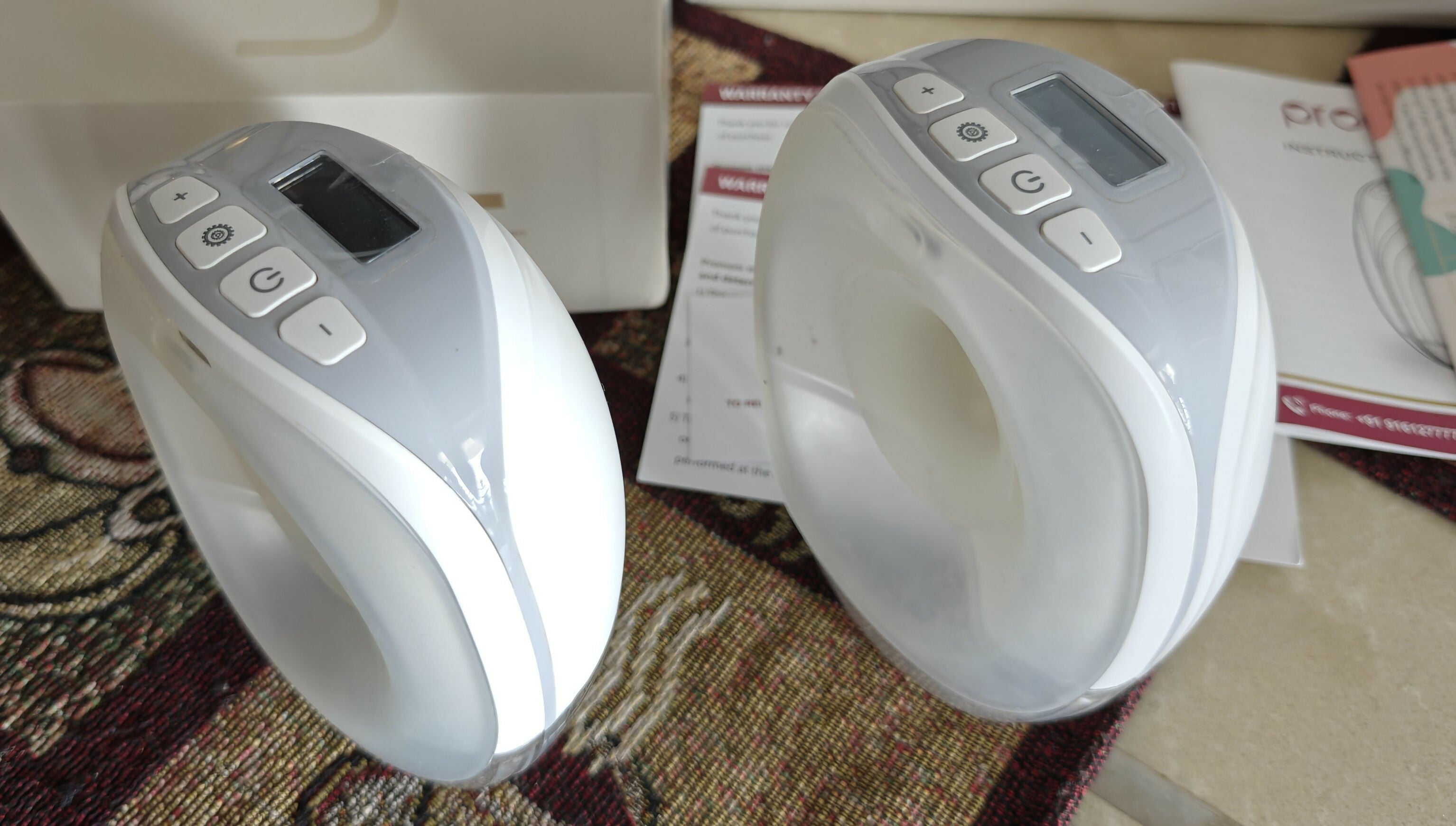 PROMOM Premium Automatic Wireless Breast Pump (Pack of 2)