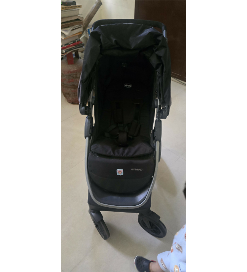 CHICCO Bravo Stroller/Pram - Black