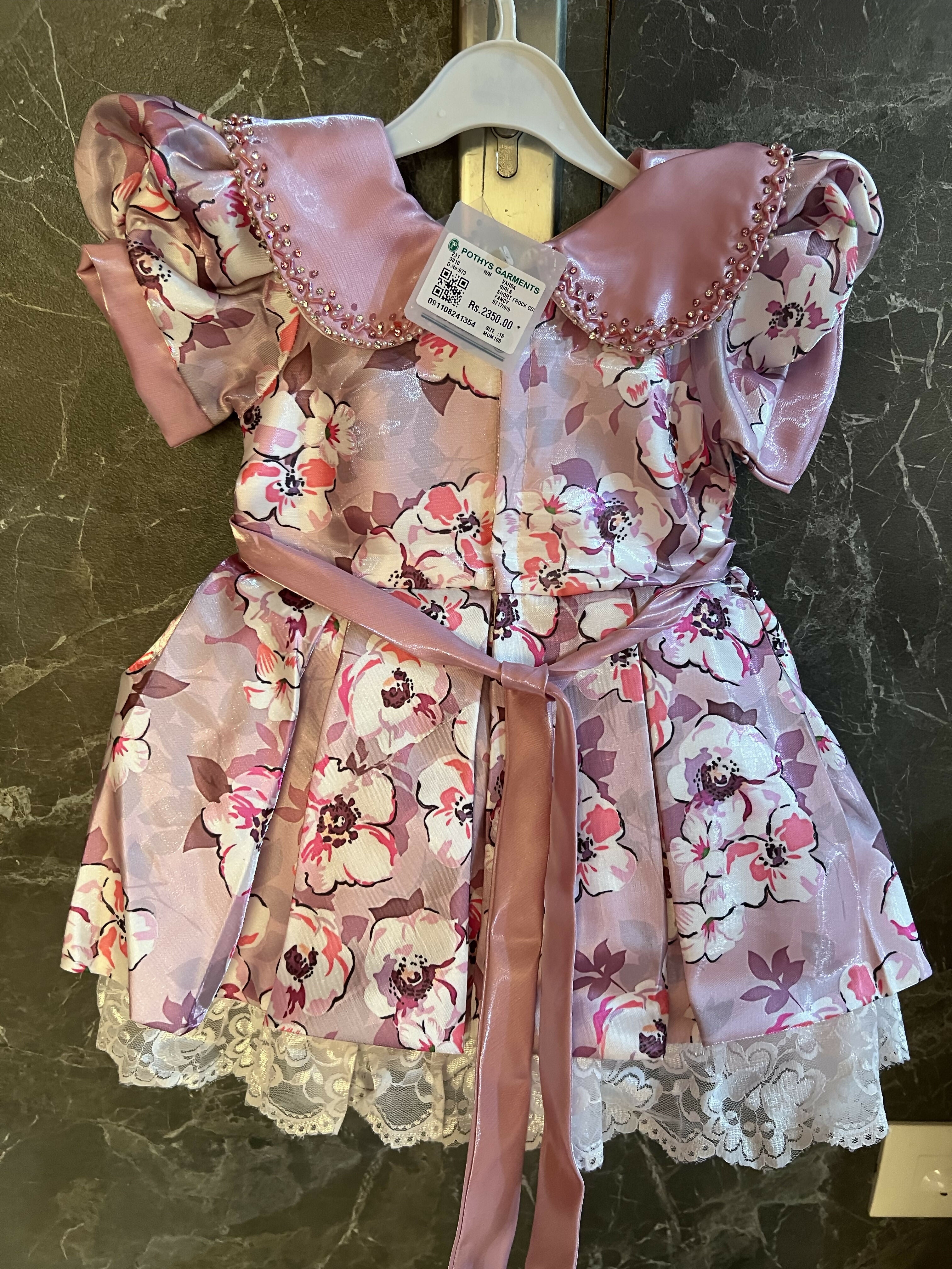 Printed Frock for Outerwear