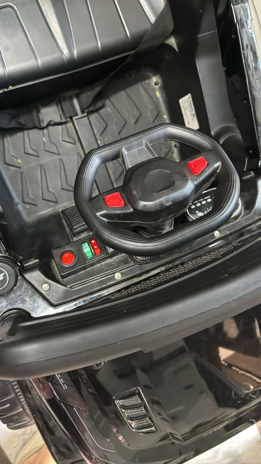 Black Jeep Remote Control and Self Drive Car