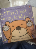 That’s not my teddy - touch and feel board book for babies
