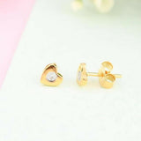Buy Gold Baby Earrings (Bali) – traditional, lightweight, and safe jewellery for little ones.