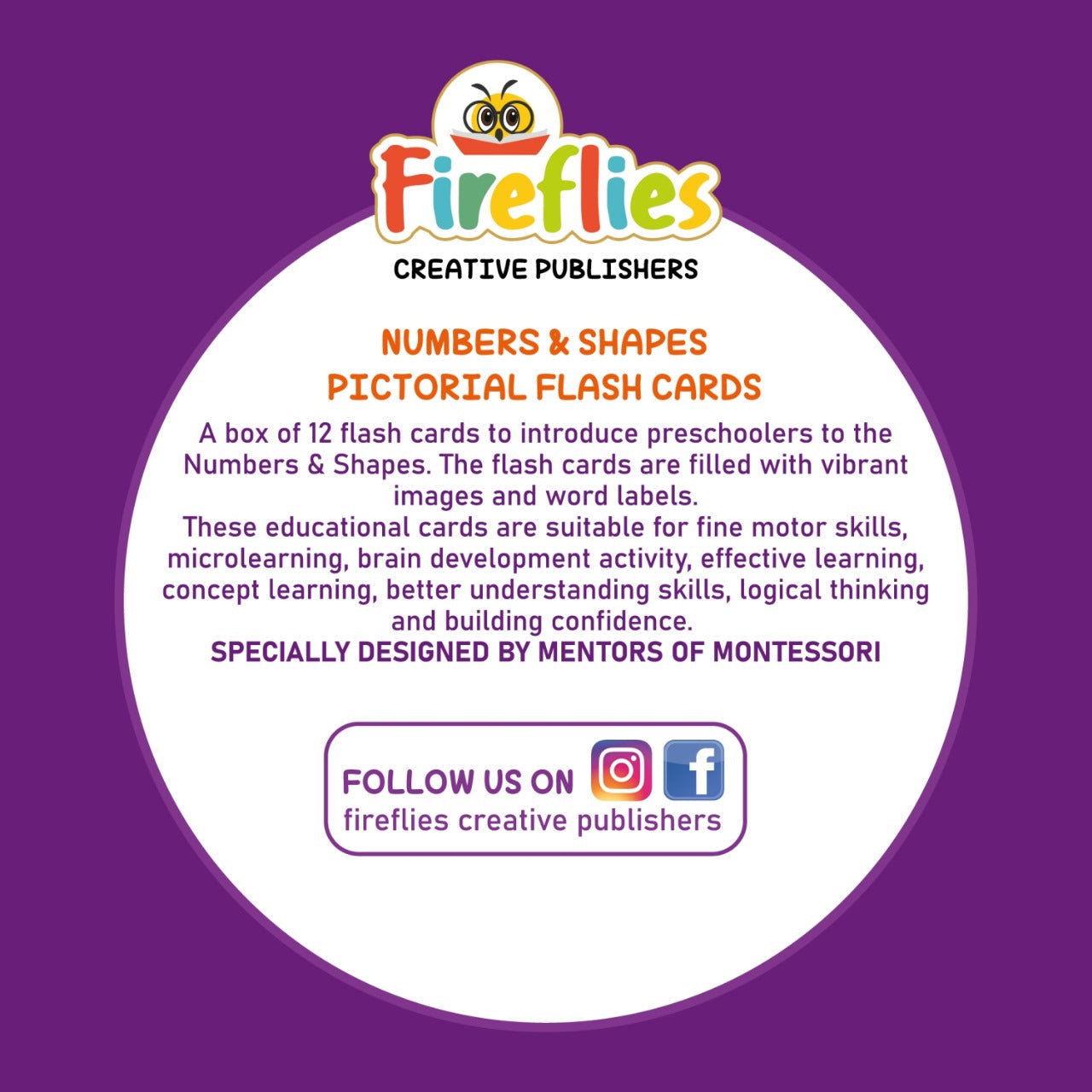 FIREFLIES CREATIVE PUBLISHERS & Flash Cards( Books and Toys) - PyaraBaby