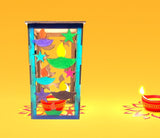 ZOOPLAY Kids' DIY DIwali Wooden Lantern Making Kit